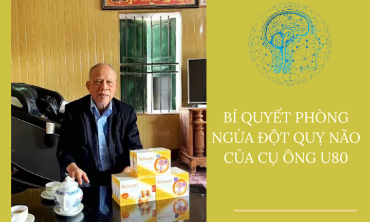 Bí quyết phòng ngừa đột quỵ não của cụ ông U80