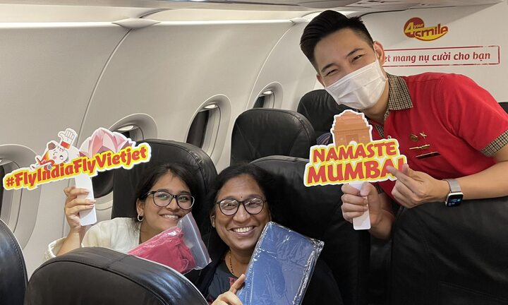 Bay tàu to đến Ấn Độ chỉ từ 0 đồng, Vietjet thôi!