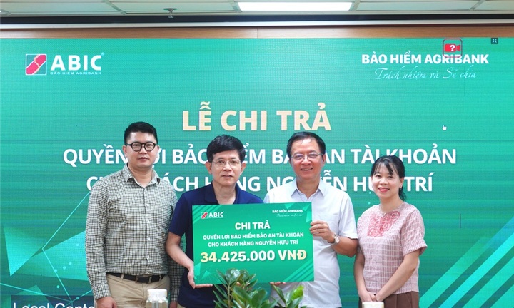 Bảo hiểm Agribank bồi thường cho khách hàng sử dụng tài khoản Agribank bị lừa đảo trực tuyến