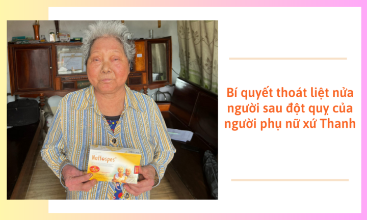 Bí quyết thoát liệt nửa người sau đột quỵ của người phụ nữ U70