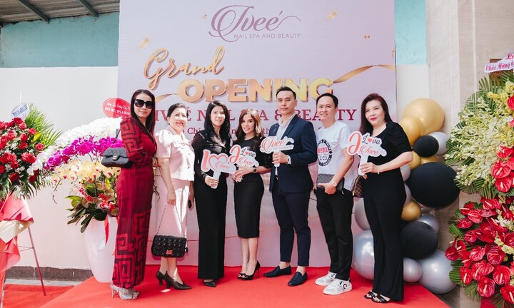 Tưng bừng khai trương Iveé Nail Spa & Beauty - Nail Spa chuẩn Mỹ tại Việt Nam 