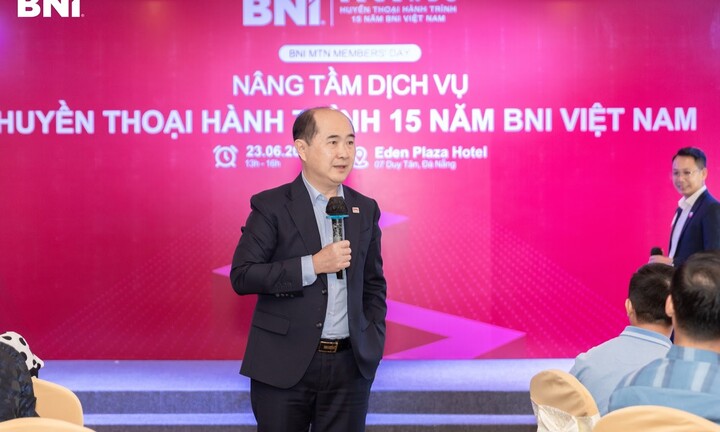 Doanh nhân Hồ Quang Minh xúc tiến thương mại Miền Trung và ra mắt Chapter đầu tiên tại TP Tam Kỳ