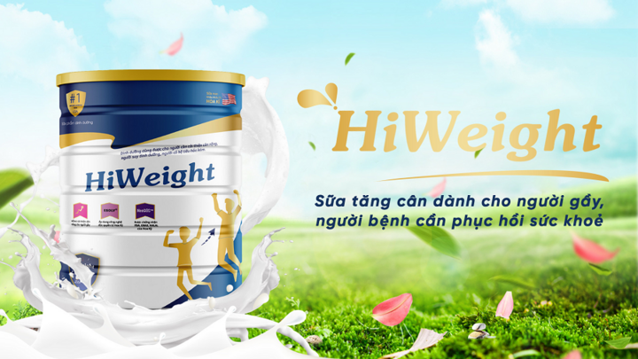 Những dinh dưỡng vàng chỉ có trong sữa tăng cân HiWeight