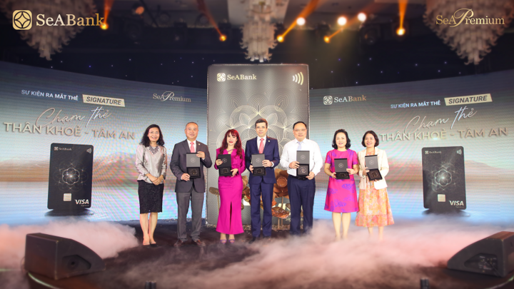 SeABank ra mắt thẻ tín dụng cao cấp Signature dành cho Khách hàng ưu tiên SeAPremium