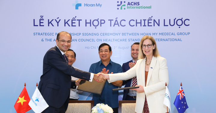 Tập đoàn Y khoa Hoàn Mỹ công bố hợp tác chiến lược nhằm nâng cao chất lượng chăm sóc và tiêu chuẩn an toàn cho người bệnh tại Việt Nam