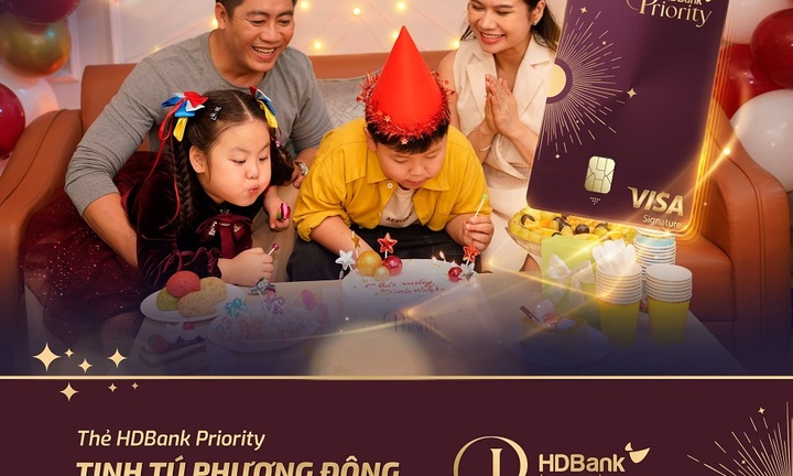Thẻ tín dụng HDBank Priority – Tinh Tú Phương Đông: Ưu đãi ngập tràn cho khách hàng đặc biệt