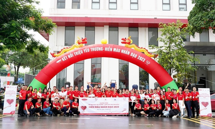 Khách sạn X2 Vibe Việt Trì đồng hành cùng Chương trình “Kết nối triệu yêu thương - HIẾN MÁU NHÂN ĐẠO 2023” do Daiichilife tổ chức tại Phú Thọ năm 2023