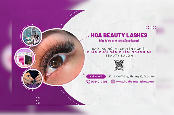 Hoa Beauty Lashes –Thương hiệu làm đẹp chuẩn quốc tế tại Việt Nam