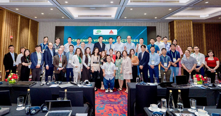 Xanh hóa nhà máy công nghiệp hướng tới thúc đẩy tiến trình xanh hóa dây chuyền sản xuất tại Việt Nam