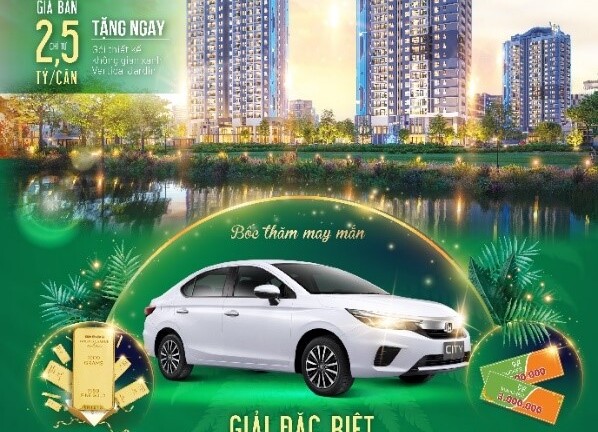 Ở rộng sống sang, ngập tràn quà tặng dành cho chủ nhân căn hộ tại BerRiver Jardin