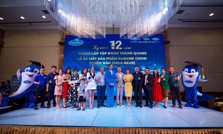 Ấn tượng Lễ ra mắt sản phẩm Smile Bear Babyme Grow được giới thiệu trên VTV3