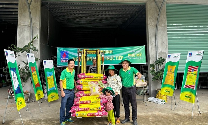 Lượng tiêu thụ phân bón Phú Mỹ tăng 12% so với cùng kỳ