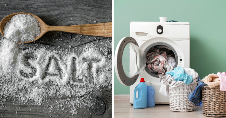 Cho nắm muối vào máy giặt, chị em nội trợ tròn mắt vì 