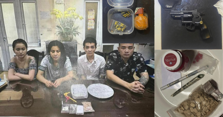 Bắt giữ nhóm đối tượng vừa giả danh Công an cướp tài sản, vừa tàng trữ trái phép chất ma túy 