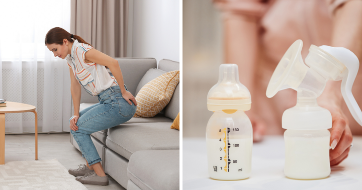 Sản phụ vừa sinh không thể ngồi cho con bú vì lý do khó nói