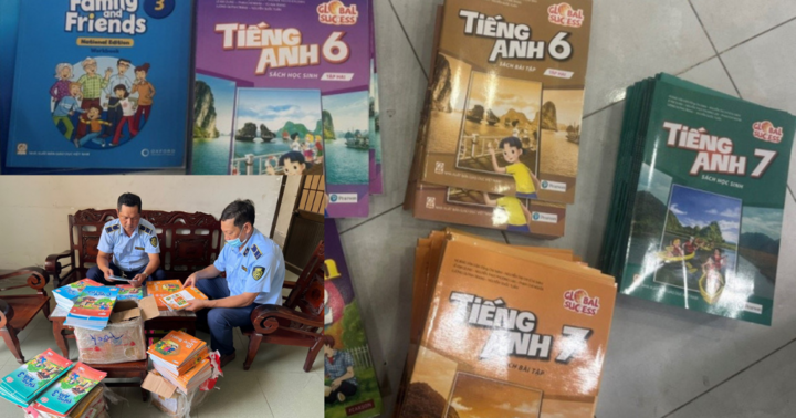 Công ty kinh doanh sách giáo khoa bị xử phạt vì giả mạo nhãn hiệu