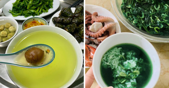 Nước luộc rau bỗng