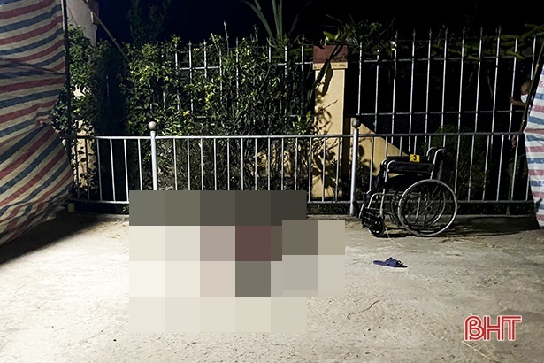 Hà Tĩnh: Tạm giữ đối tượng tâm thần chém tử vong người đàn ông đi xe lăn