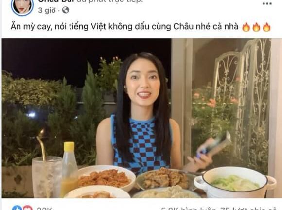 Phía Châu Bùi lên tiếng xin lỗi sau khi hứng 'gạch đá' vì tổ chức livestream đọc tiếng Việt không dấu gây phản cảm