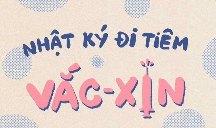 Nhật ký đi tiêm vắc xin của nữ hoạ sĩ trẻ gây