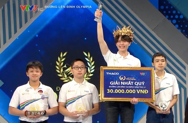 Nam sinh Nghệ An giành tấm vé cuối cùng vào chung kết Olympia 2021