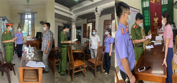 Khởi tố, bắt giam 5 cán bộ xã ở Nghệ An thông đồng làm giả hồ sơ đất