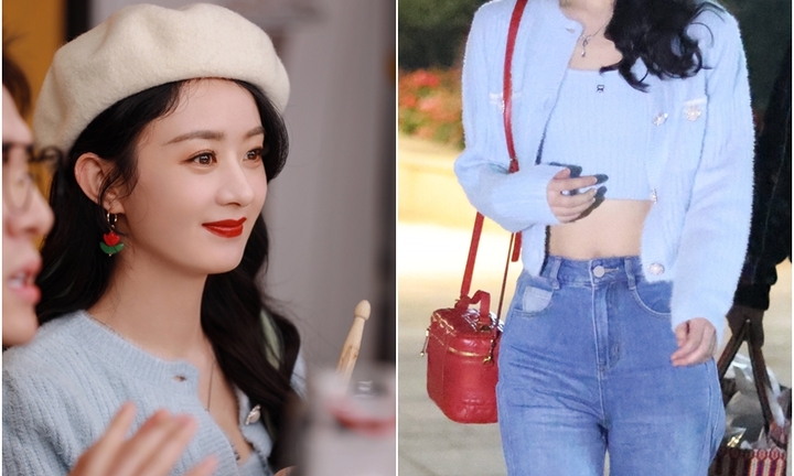 Triệu Lệ Dĩnh diện croptop khoe eo con kiến, thần thái đáng yêu gây thương nhớ