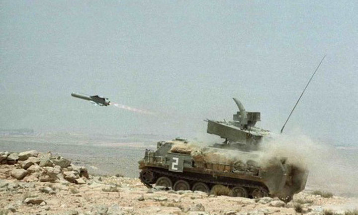 Israel tiết lộ video về tên lửa chống tăng