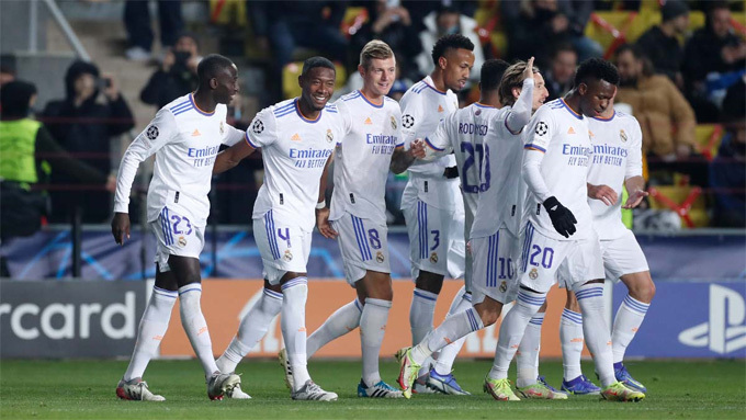 Thắng áp đảo Sheriff Tiraspol, Real Madrid đoạt vé vào vòng 1/8 Champions League