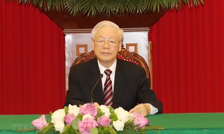 Tổng Bí thư Nguyễn Phú Trọng trả lời phỏng vấn nhân dịp Năm Mới 2022