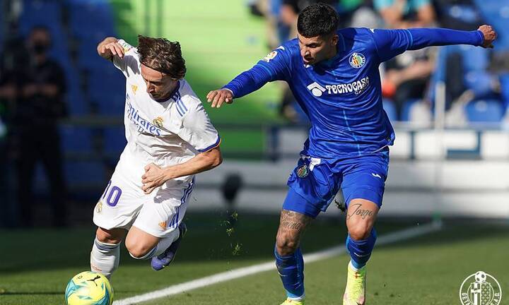 Real Madrid 'trắng tay' trước Getafe trong trận đấu mở màn năm 2022 trên sân Alfonso Perez