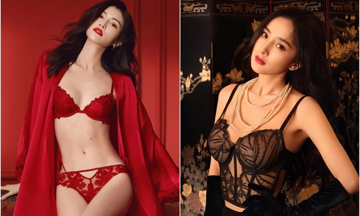 Dương Mịch - Hà Tuệ đọ nhac sắc cực gắt trong clip quảng cáo của Victoria's Secret