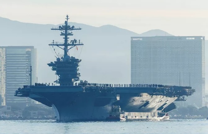 Tin tức quân sự mới nóng nhất 12/4: Tàu sân bay Mỹ xuất hiện ngoài khơi bán đảo Triều Tiên