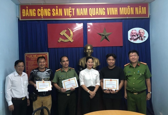 Khen thưởng giảng viên Trường đại học An ninh truy bắt cướp ở TP.HCM
