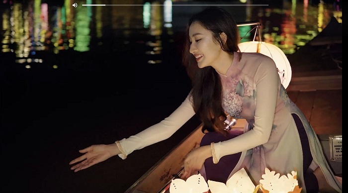 Việt Nam bình yên và đẹp như mơ qua video giới thiệu của Đoàn Hồng Trang tại Miss Global 2022