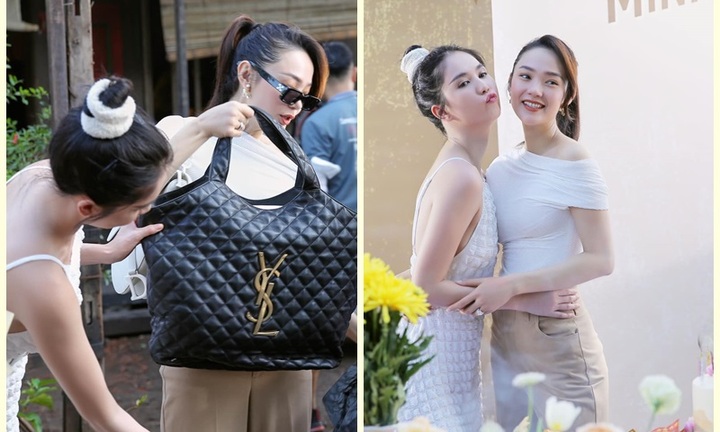 Nữ hoàng nội y Ngọc Trinh chi hàng trăm triệu mua quà cho bố mẹ, bạn bè