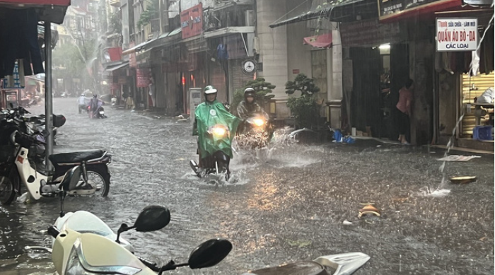 Miền Bắc bước vào đợt mưa lớn kéo dài từ chiều nay (29/6)