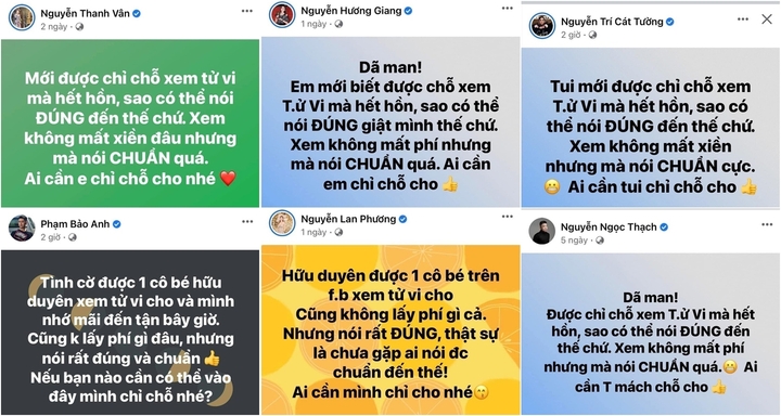 Cư dân mạng đồng loạt chỉ trích việc sao Việt quảng cáo dịch vụ xem tử vi