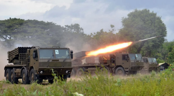 Video: Ukraine khoe uy lực của 'Ma cà rồng' RM-70 Vampire 