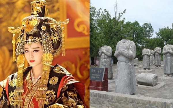Bí ẩn 61 tượng đá không đầu ở lăng mộ Võ Tắc Thiên