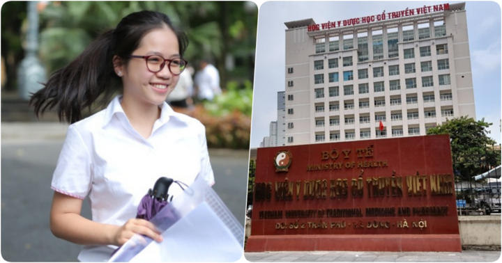 Học viện Y dược học cổ truyền Việt Nam công bố điểm chuẩn 2023: Cao nhất 25,05 điểm