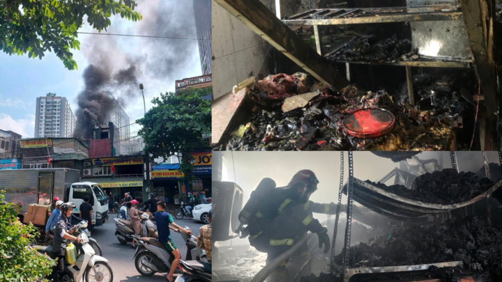 Nguyên nhân ban đầu vụ cháy quán ăn ở Hà Nội