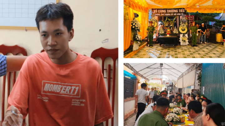 Vụ trung úy công an bị đâm tử vong khi làm nhiệm vụ: Nghi phạm uống thuốc tự tử trước khi ra đầu thú