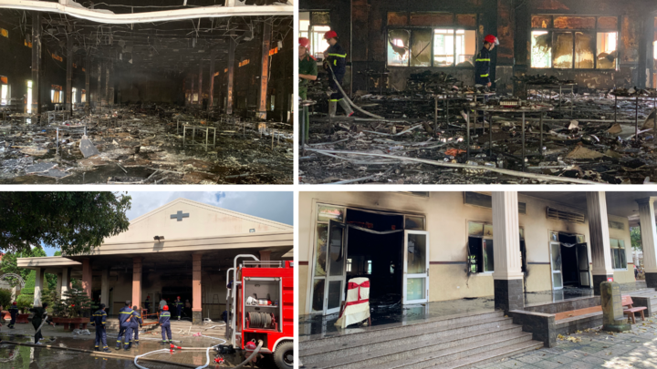 Hội trường đám cưới bốc cháy, cô dâu chú rể cùng 500 khách chạy thoát thân