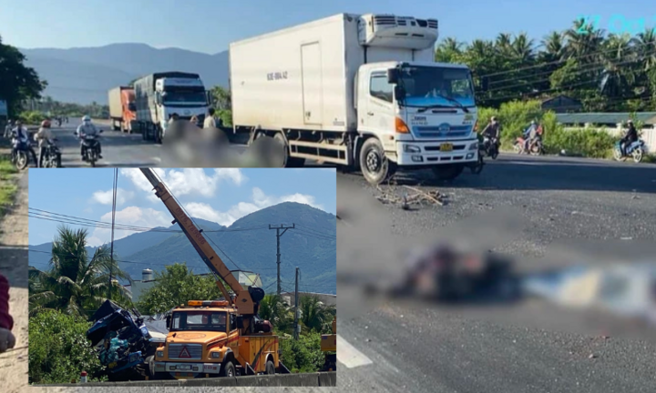 Tai nạn liên hoan trên Quốc lộ 1, 3 người tử vong tại chỗ