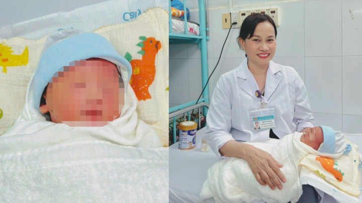 Nhói lòng cảnh bé trai 3 ngày tuổi bị mẹ bỏ rơi tại Trung tâm y tế TP.Phú Quốc