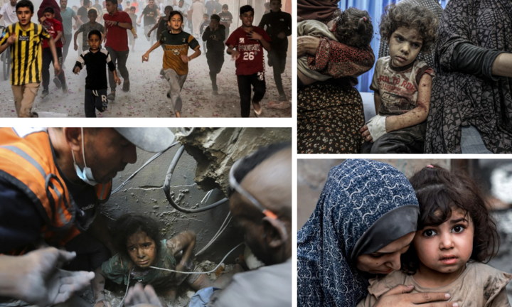 Xót lòng dải Gaza,