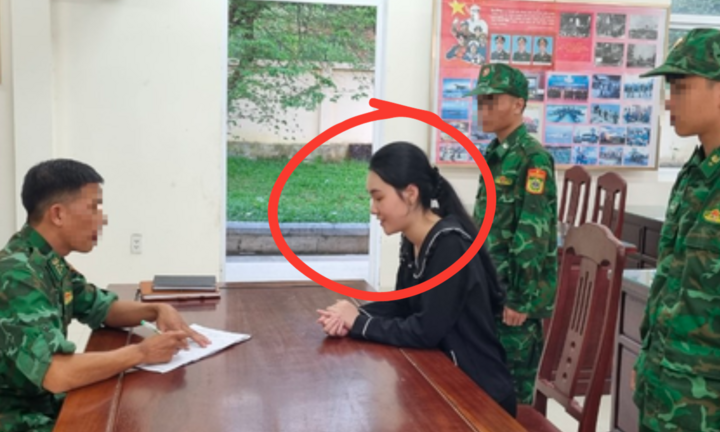 Bất ngờ trước lai lịch của cô gái xinh đẹp nhập cảnh trái phép sang Lào