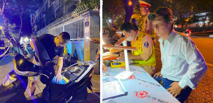 Tài xế vi phạm nồng độ cồn ở TP.HCM, bị phạt kịch khung: 