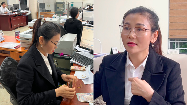 Nữ nhân viên ngân hàng kể lại thời điểm bị tên cướp khống chế, yêu cầu mở két